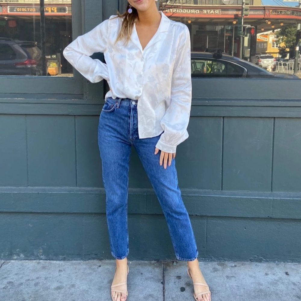 AGOLDE Riley Jean Air Blue